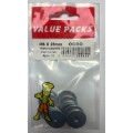 M6 X 25mm Penny Washers Zinc 15 Per Pack