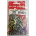 25mm Round Wire Nails 100 Grams Per Pack