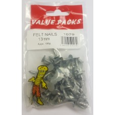 13mm Galv Felt Nails 80grams Per Pack