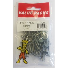 20mm Galv Felt Nails 80grams Per Pack