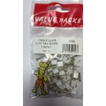 1.0mm Cable Clips T & E  White 40 Per Pack