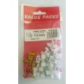 1.5mm Cable Clips T & E White 35 Per Pack