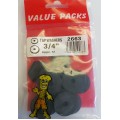 3/4'' Tap Washers 8 Per Pack