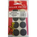 25mm Adhesive Skid Protectors 8 Per Pack