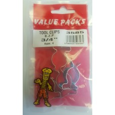 3/4'' Tool Clips 4 Per Pack