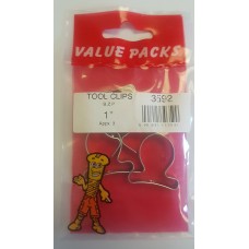 1'' Tool Clips 3 Per Pack