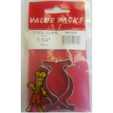 1 1/4'' Tool Clips 2 Per Pack