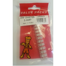 3Amp Strip Connector 12Pcs 12 Per Pack