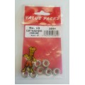 No 10 Cup Washers Chromed 12 Per Pack