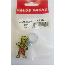 3/4'' Hose Clips 2 Per Pack