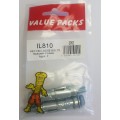 M8 Hex Loose Bolt 2 Per Pack