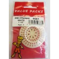 1 1/2'' Sink Strainers White 2 Per Pack