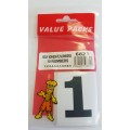 Adhesive Numbers(1234567890) 10Pack 55mm 10 Per Pack