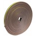 Draught Excluder 8X6 (EVA Foam) 15 meter roll brown