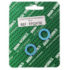 Washers For 1/2 Flexi Tap Connector Fibre 1 1 Washer ( 2 PACK )