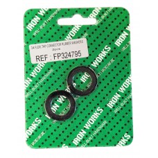 WASHER FOR 3/4 FLEXI TAP CONNECTOR RUBBER ( 2 PACK )