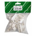 15mm Double Wrap Pipe Clips ( 10 PACK )
