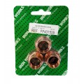 22mm x 15mm End Feed Coupling Reduced ( 3 pack)
