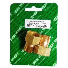15mm x 1/2" End Feed Tap Straight ( 2pack)