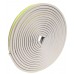 Draught Excluder 8X6 (EVA Foam) 15 meter roll white