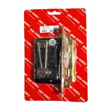 63mm 3 Lever Sash Lock Brass 1 Per Pack