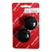 Ceramic Knob Black 35mm 2 Per Pack