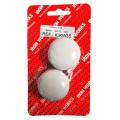 Ceramic Knob White 35mm 2 Per Pack