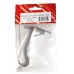 19mm CURTAIN RAIL BRACKET NICKEL WITH FIXINGS