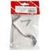 25mm CURTAIN RAIL BRACKET NICKEL WITH FIXINGS