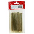 7.5 X 122mm FRAME/ CONCRETE SCREWS Z YELLOW (10 PACK)