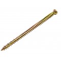 7.5 x 62mm Concrete Screws Z/Yellow 100s + Bit