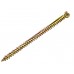 7.5 x 152mm Concrete Screws Z/Yellow 100s + Bit