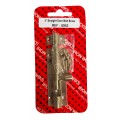 3'' Straight Door Bolt Brassed 1 Per Pack