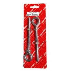 Eye Bolts M8 X 150mm 2 Per Pack