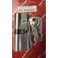 Euro Cylinder 40 X 40 Np 3 Keys 1 Per Pack