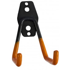 60mm Straight Orange Garage Hooks (Bulk)