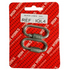 4mm Quick Links 2 Per Pack