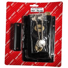 150mm Double Handed Rim Lock Black 1 Per Pack