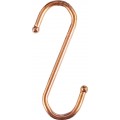 100mm COPPER PLATE S HOOKS (Bulk)