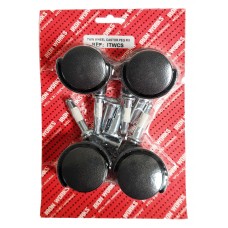 Twin Wheel Caster Socket 4Pcs 4 Per Pack