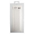 9 X 3 Louvre Vent White Plastic 1 Per Pack