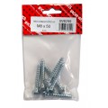 M8 X 50 Coach Screw Bzp 6 Per Pack