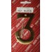 #3 Brass Numeral 75mm 1 Per Pack