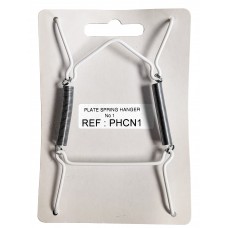 No.1  Plate Spring Hangers Clear 1 Per Pack