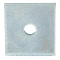 M6 Square Plate Washers Zinc 10 Per Pack