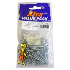 6 X 1 1/2 Pozi Csk Twinthreads Xtra Value 90 Per Pack