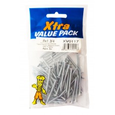 8 X 1 3/4 Pozi Csk Twinthreads Xtra Value 60 Per Pack
