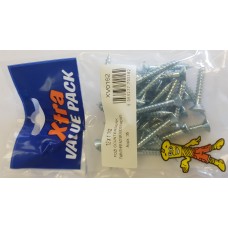 12 X 1 1/2 Pozi Csk Twin Xtra Value 30 Per Pack