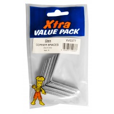 50mm Corner Braces Xtra Value 15 Per Pack