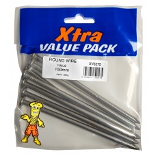 150mm Round Wire Nails 250G Xtra Value